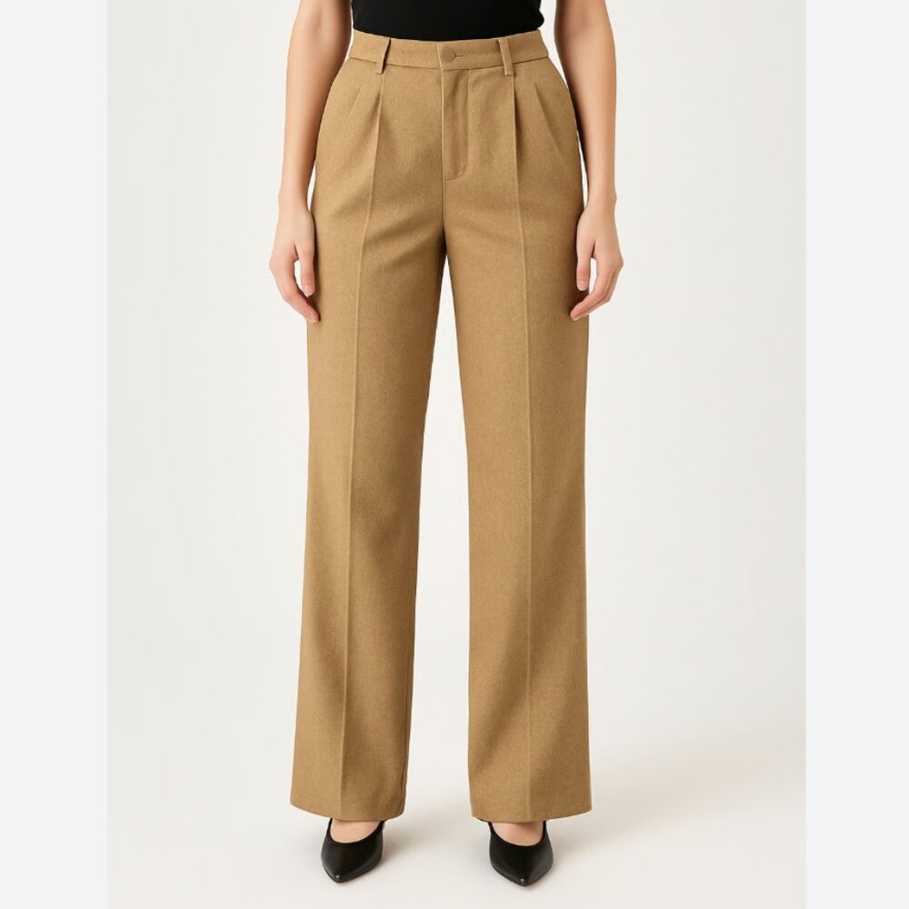 Vintage Pendleton 100% Virgin Wool Camel Trousers